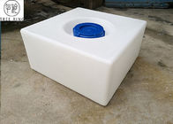 réservoir de l'eau 60l en plastique rectangulaire pour le stockage d'eau potable blanc/jaune