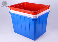 Boîtes de rangement en plastique colorées industrielles de W 400L pour le stockage d'usine de textile