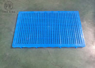 Palettes en plastique de mini de plancher HDPE ondulé de gril pour l'entrepôt 1000 * 600 * 50 millimètres