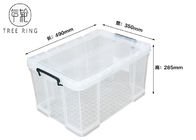32 litres dégagent le conteneur pliable en plastique, plastique de catégorie comestible empilant des caisses
