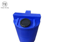 Urgence bleue cylindrique de 100 poly réservoirs d'eau de gallon d'intérieur pour la maison