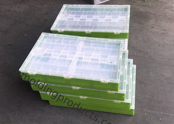 Cage en plastique pliable pliable pour le stockage