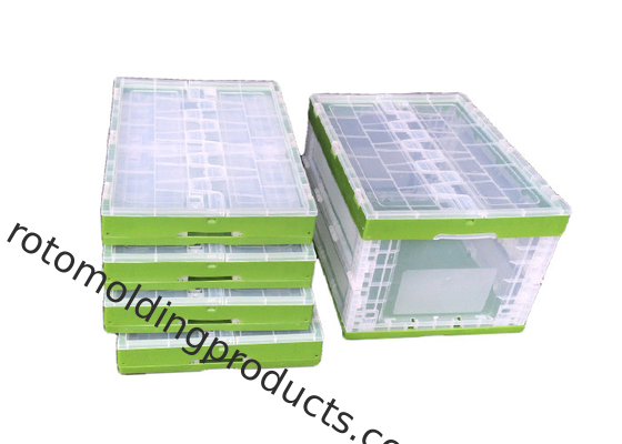 Cage en plastique pliable pliable pour le stockage