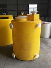 Produit chimique cylindrique dosant le réservoir pour Mc de stockage et de mélange catégorie comestible de 1 500 litres