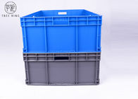 Grandes boîtes de rangement en plastique résistantes avec le ménage de couvercles 800 * 600 * 280mm