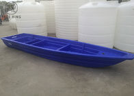 Bateau à rames en plastique de pêche de B5M, barges de travail en plastique pour l'exploitation de pisciculture/aquiculture