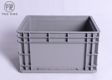 400 * 300 * 230 euro conteneurs de empilement, Européen gris de mur droit empilant des conteneurs