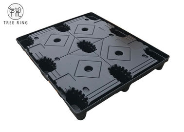 Palettes 1210, palettes en plastique de HDPE de TP en plastique thermoformées avec le chapeau/couverture supérieurs