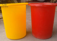 Lldpe a coloré Rotomolding les poubelles rondes qu'en plastique ébrèchent/catégorie comestible de pomme de terre avec le bondon 70L