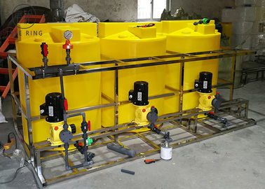 Traitement des eaux usées de dosage chimique de réservoir de Protopine de polymère de Mc 500l, réservoir de mélange chimique