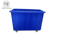 Bâti de rotation adapté aux besoins du client 300kg réutilisant le chariot en plastique de stockage de blanchisserie avec l'insertion