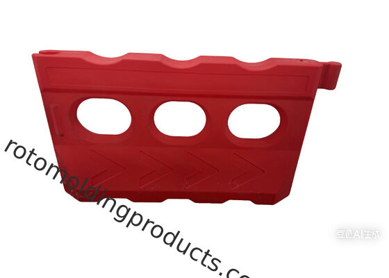 Fabricant de moulage rotatif sur mesure Barrière de circulation de moulage rotatif pour la sécurité routière de construction