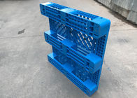 Vierge pp Rackable 1111 palettes en plastique bleues avec 3 dérapages pour le chariot élévateur d'étagères, charge 1000Kg
