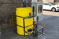 Réservoir de dosage chimique commercial de 220 gallons pour le système sifflant effrayant de circulation de l'eau de boucle bloquée