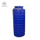 Couleur bleue autour des cuves de stockage en plastique de l'eau de 250 gallons pour le stockage liquide d'alimentation