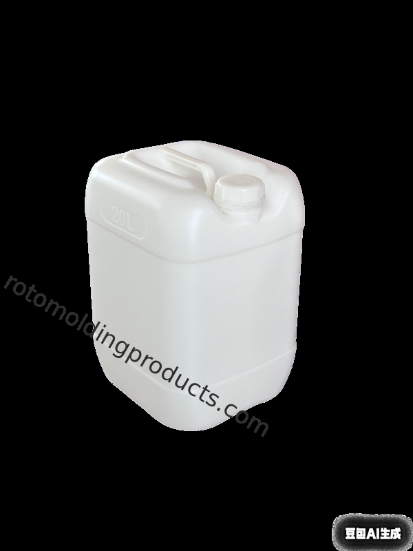 Chariot à bac en polyéthylène avec poignée ergonomique, fabriqué par rotomoulage et base en acier inoxydable