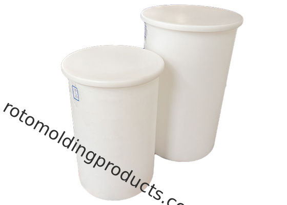 Produits de rotomolding personnalisés réservoirs cylindriques ouverts pour la manipulation médicale des acides et des caustiques
