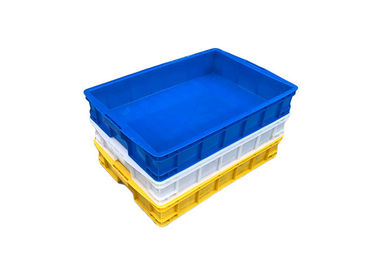 Grande boîte en plastique de empilement de chiffre d'affaires avec des couvercles de la taille L745*W560*H230 de stockage de pain